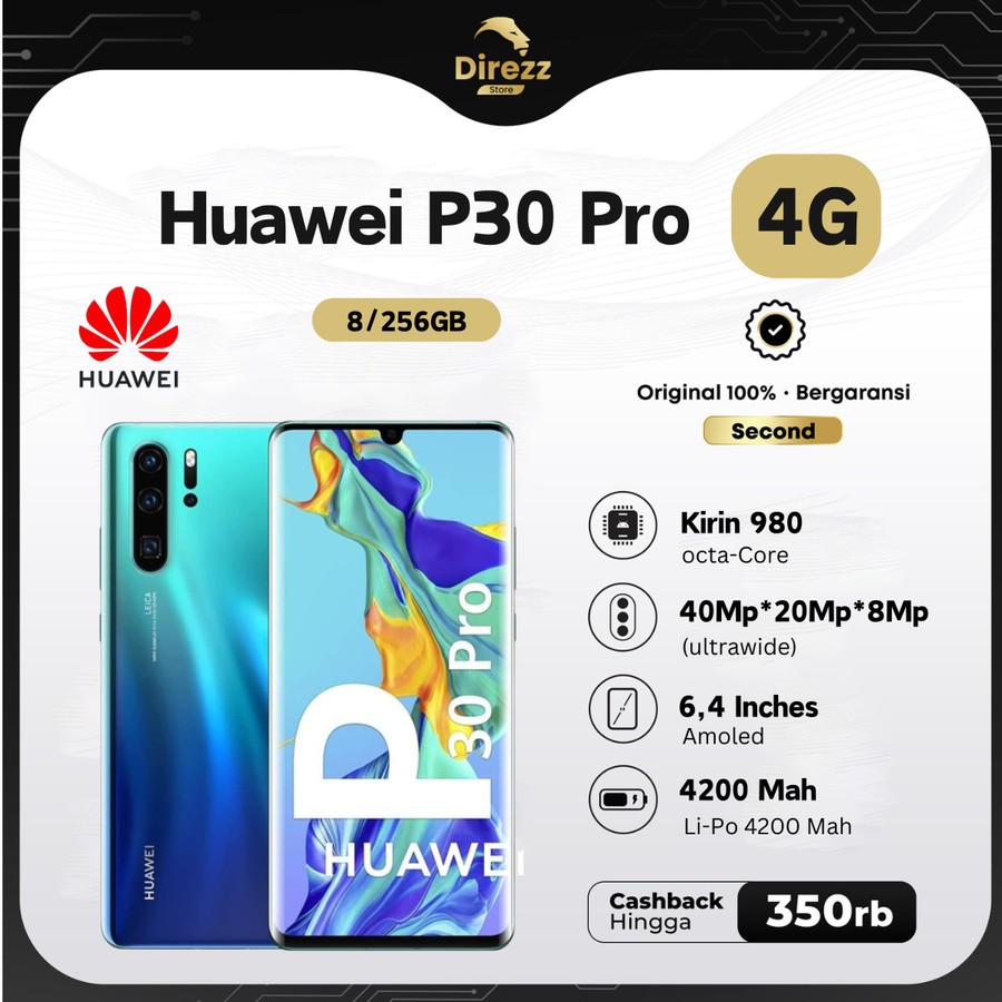Huawei P30 Pro 4G 8/256GB Second