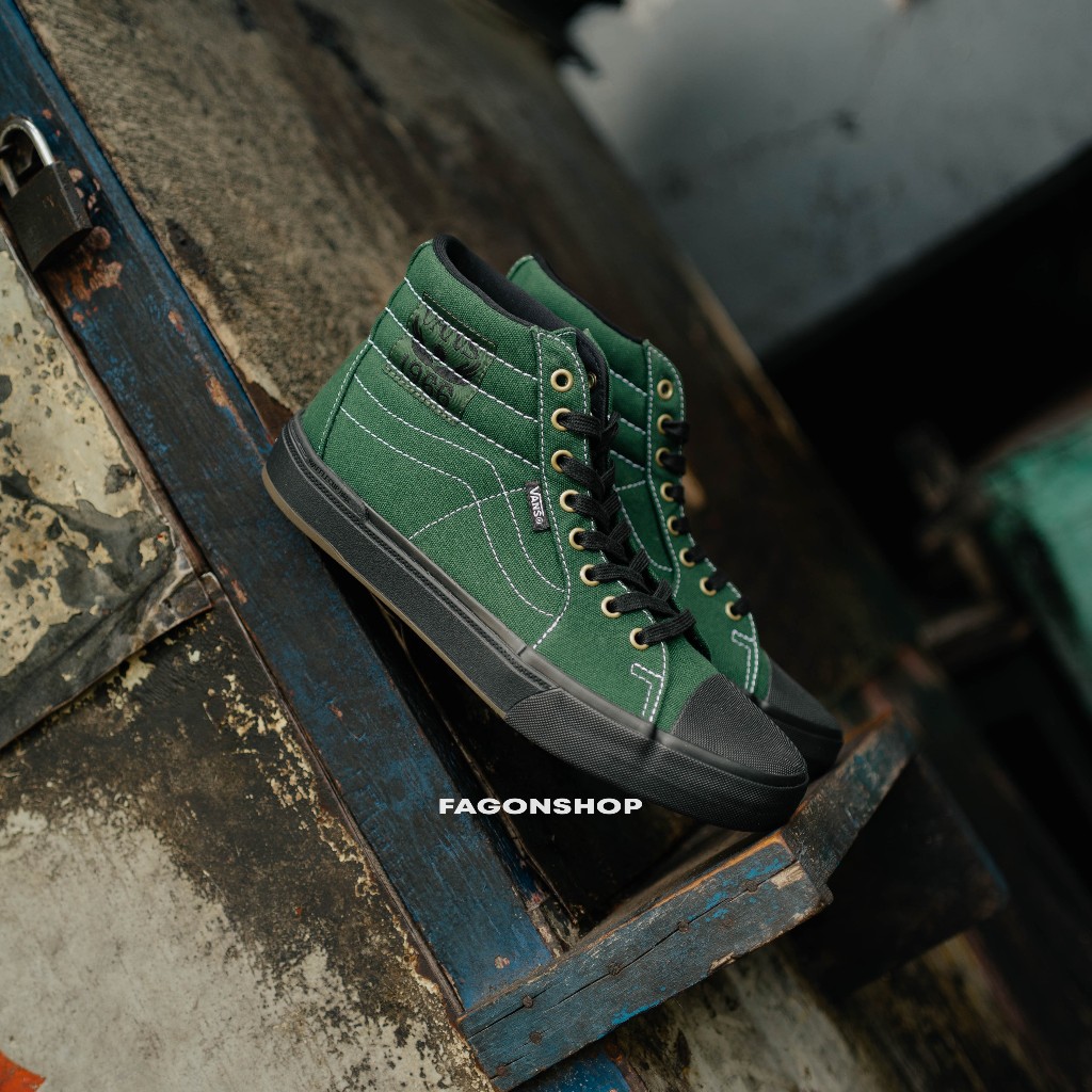 SK8-HI 238 PRO BMX X DAKOTA ROCHE GREEN ORIGINAL 100%