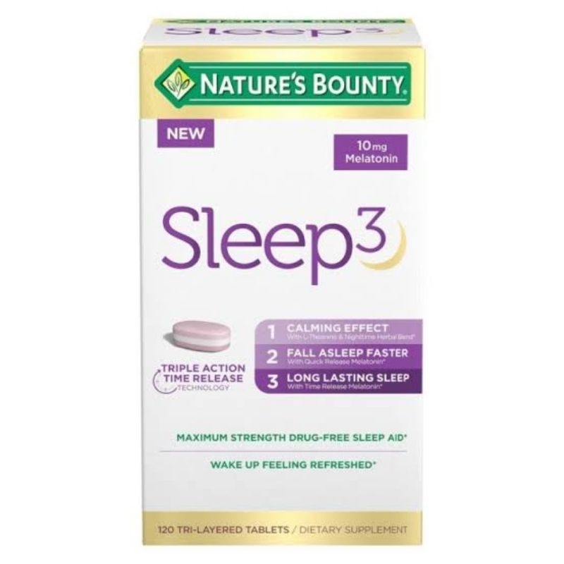 Nature's Bounty Sleep3 Melatonin 10mg | Share | Sleep 3 10 mg ecer