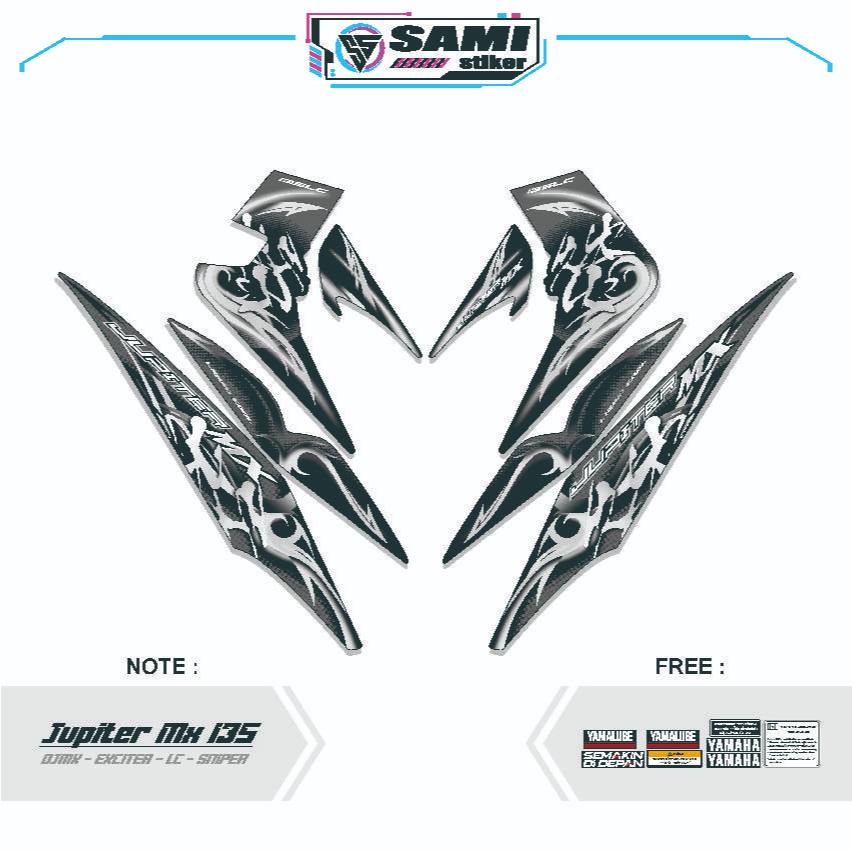 STRIPING MX 135 OLD  / YAMAHA MX OLD / STICKER MX OLD / STIKER MX OLD / STIPING / LIST / POLET / VAR