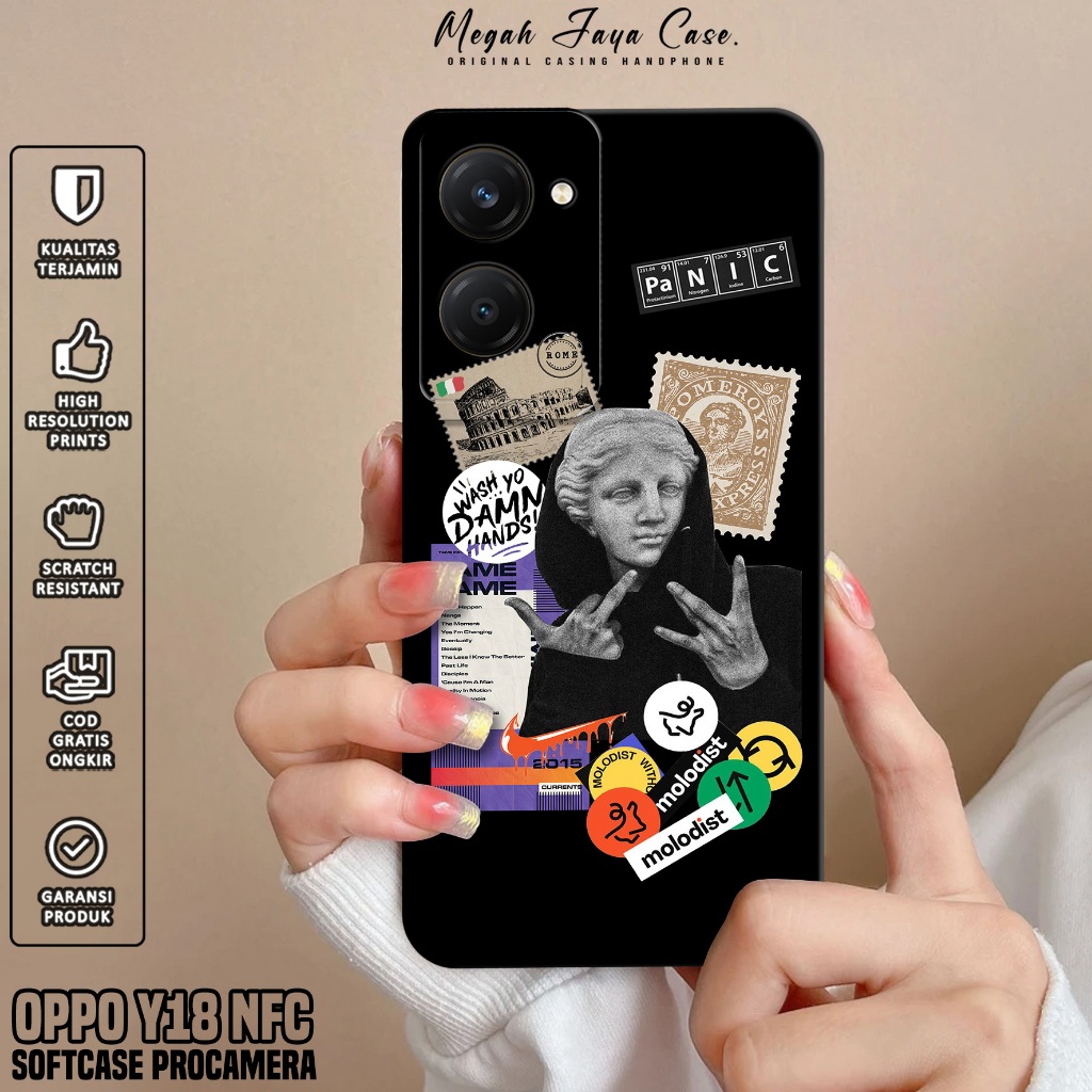 Case VIVO Y18 NFC - Softcase Hp VIVO Y18 NFC Motif Estetik - Casing Hp VIVO Y18 NFC - Silikon VIVO Y