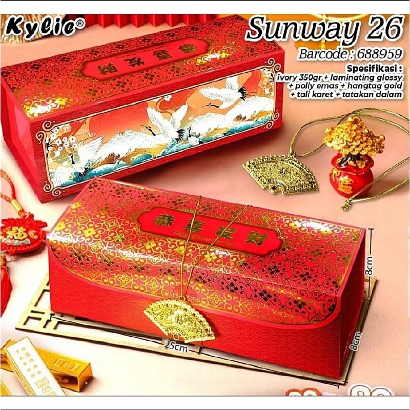 

Box kue Elegant dan Premium Imlek CNY