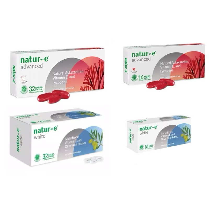 Natur E Soft Capsule White & Natur E Soft Capsule Advanced (BUNDLE)