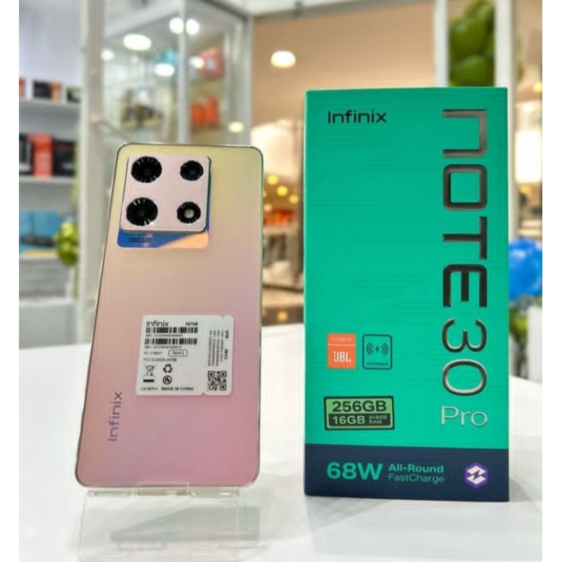 INFINIX NOTE30 PRO RAM 8/256GB SECOND NEW LIKE (ORIGINAL)