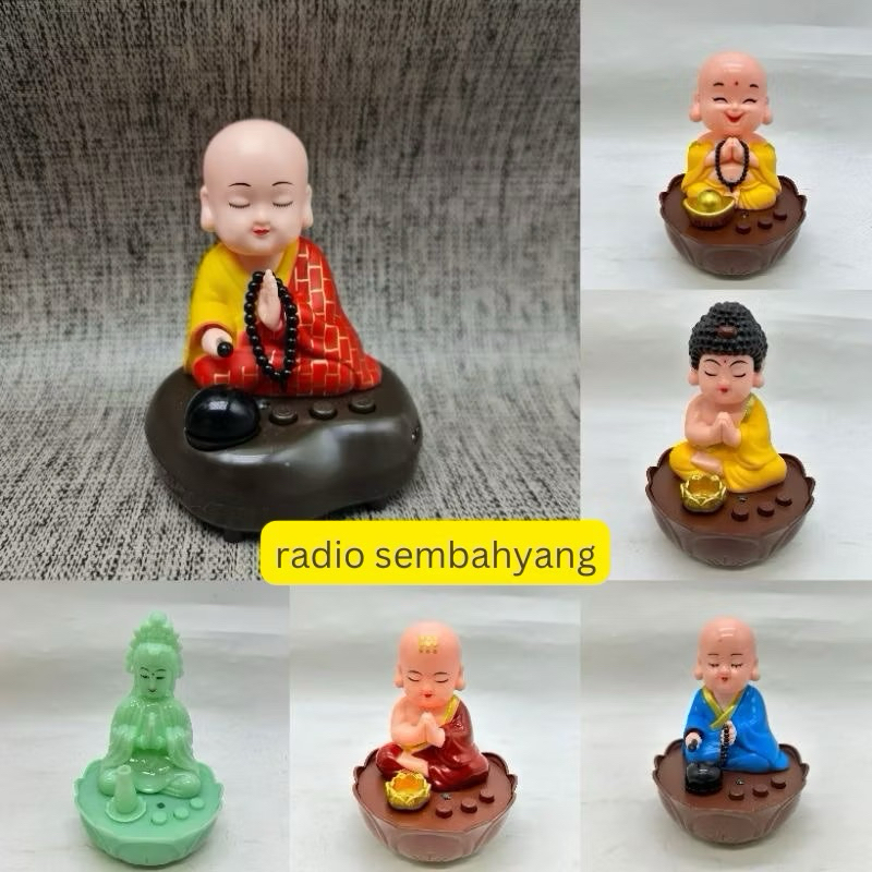 Biksu radio lagu sembahyang Altar Karakter Buddha isi 6 lagu