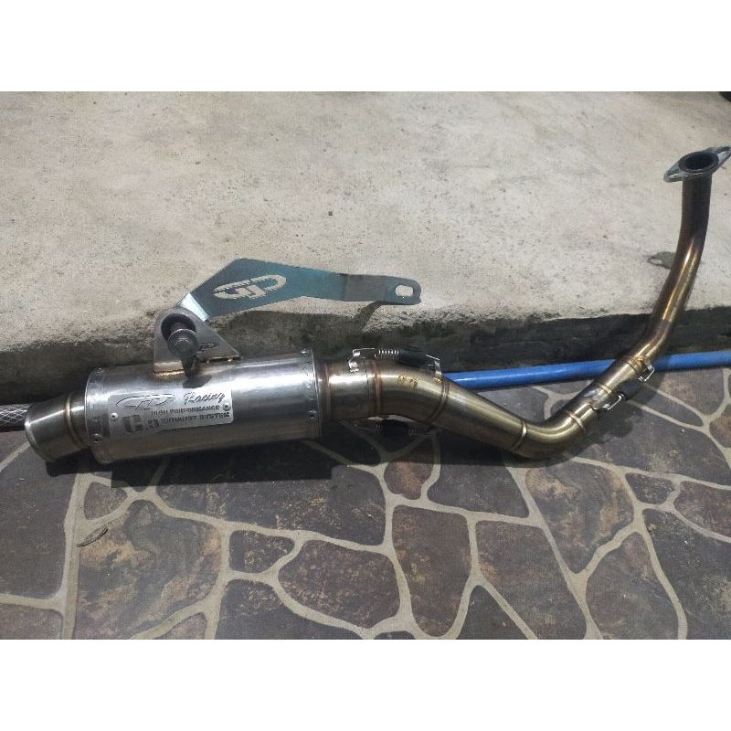 knalpot CLD C3 New Stainless Honda Vario 125