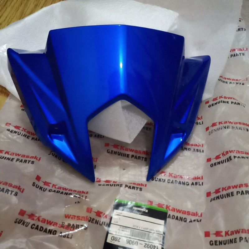 batok kawasaki athlete ax125 biru original kawasaki