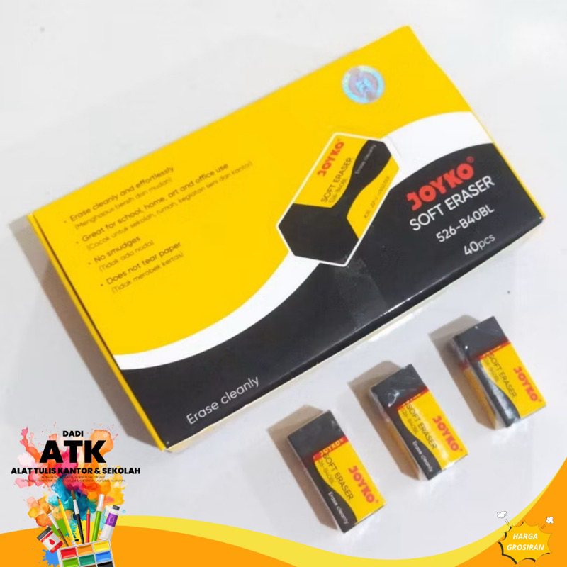 

Penghapus Pensil Joyko Kecil B40BL