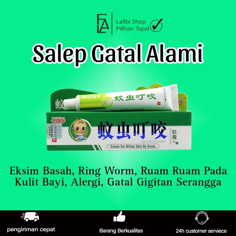 SALEP/CRIM ANAK DAN BAYI PALING AMPUH MENGHILANGKAN GATAL PADA KULIT/BAKAS GIGITAN NYAMUK RUAM