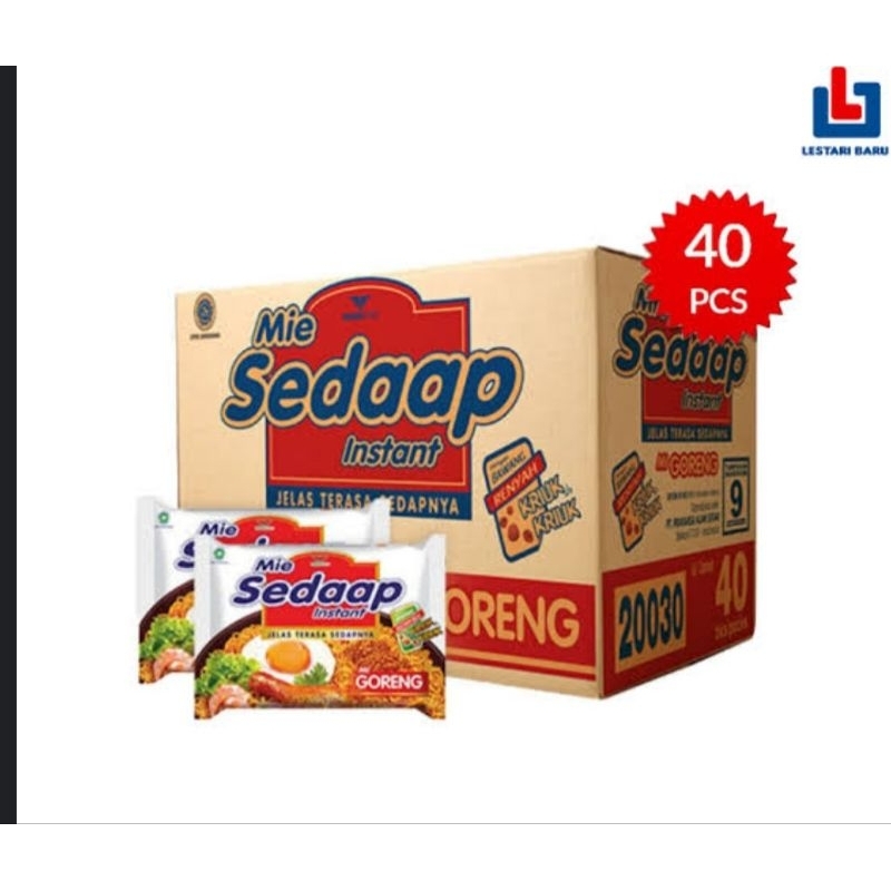 

mie sedaap goreng isi 40 91gr
