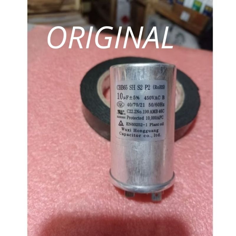 Kapasitor AC SHARP ORIGINAL / 15UF 450 VAC