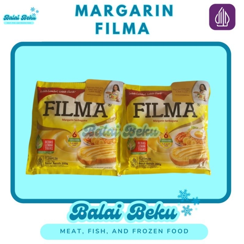 

Filma Margarin Serbaguna / Margarin Filma 200 Gram / Margarin / Indofood / Blueband / Grill / BBQ