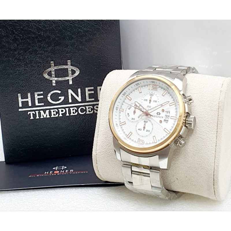 HEGNER Original 5012 Jam Tangan Pria Analog Water Resist