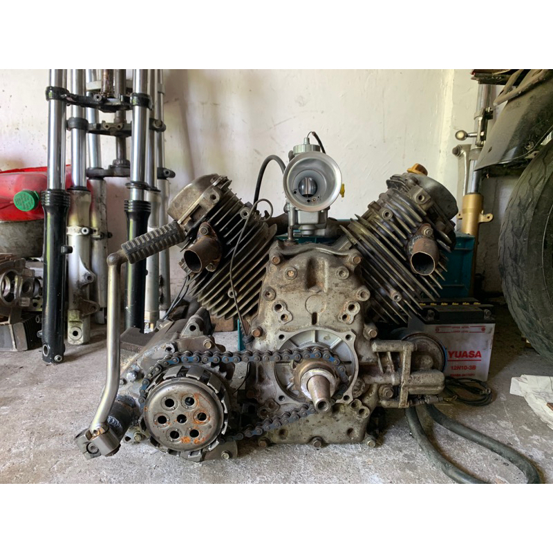 MesinVanguard700ccsetGirboxTinggalNaikFrame