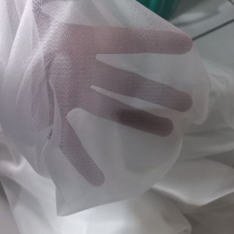 Kain Tricot Lem Kulit Jeruk Untuk Lapisan Batik, Blazer,dll