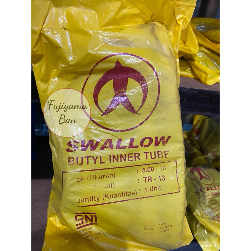 Ban Dalam Merk Swallow R10 10 500 VIAR TOSA BECAK GEROBAK zor