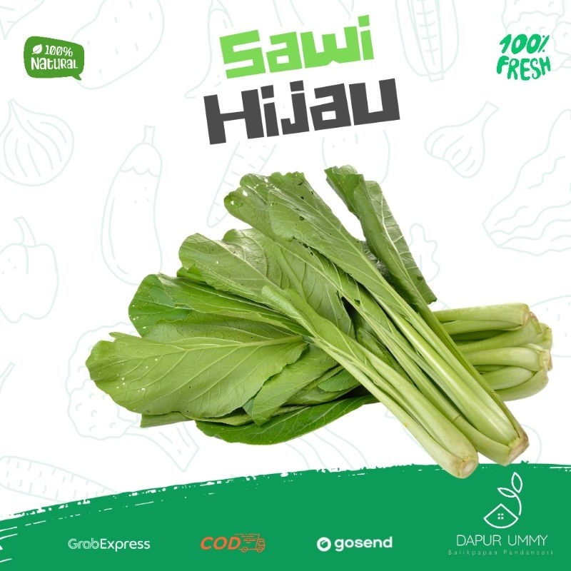 

SAYUR FRESH • Sawi Hijau Satu Ikat • Caesim