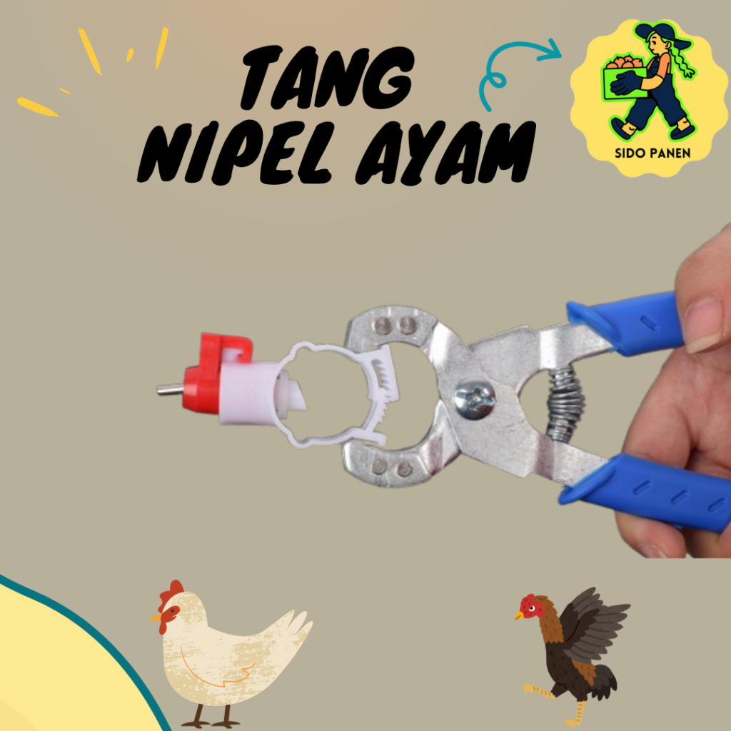 TANG NIPEL NIPLE UNTUK MEMASANG NIPEL MINUMAN AYAM BEBEK UNGGAS