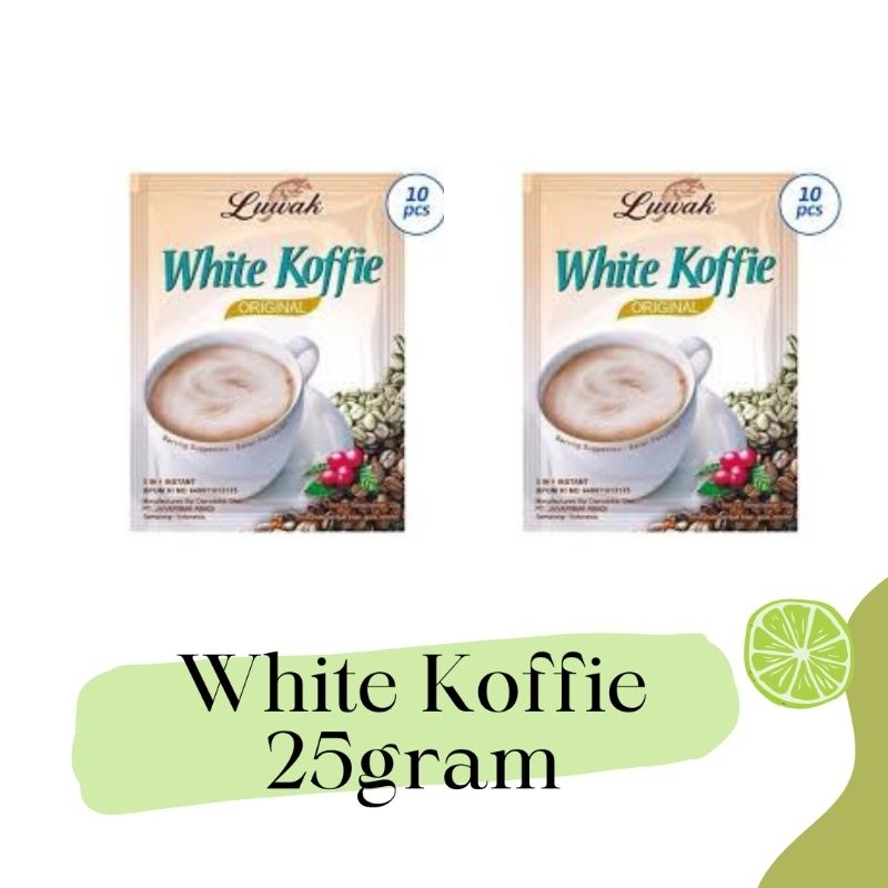 

Luwak White Koffie Original 10 pcs