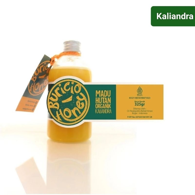 

Buricio Honey Madu Hutan Organik Original My Honey Madu Kaliandra 325gr