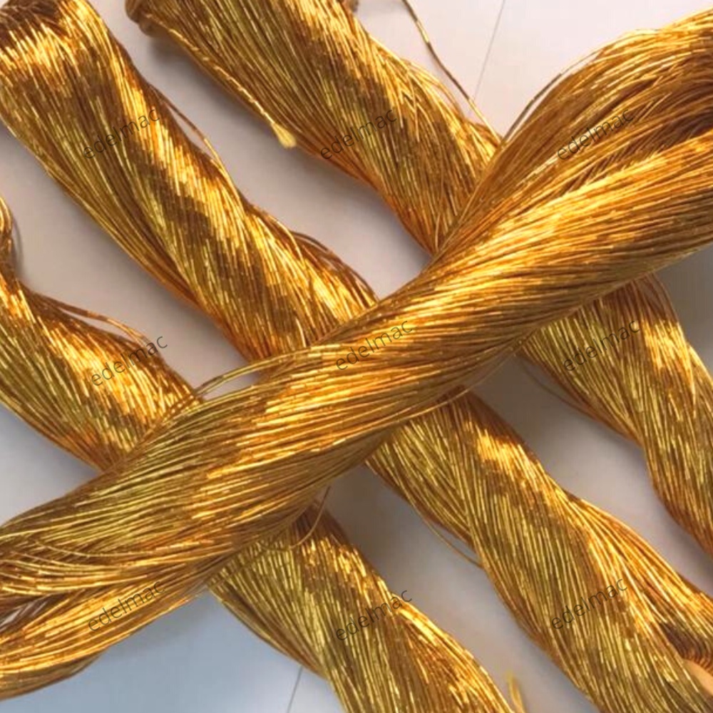 Benang Emas Bordir Cross Stitch Benang Souvenir Aksesoris Umum Jahit Sulam