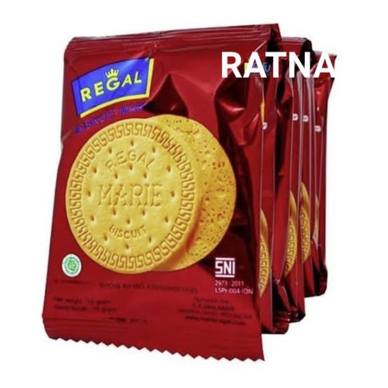 

REGAL MARIE SUSU BISKUIT (1 Pack Isi 10 Bungkus)