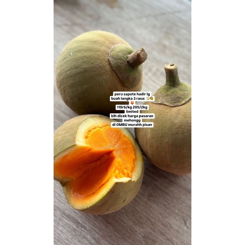 

Peru sapote