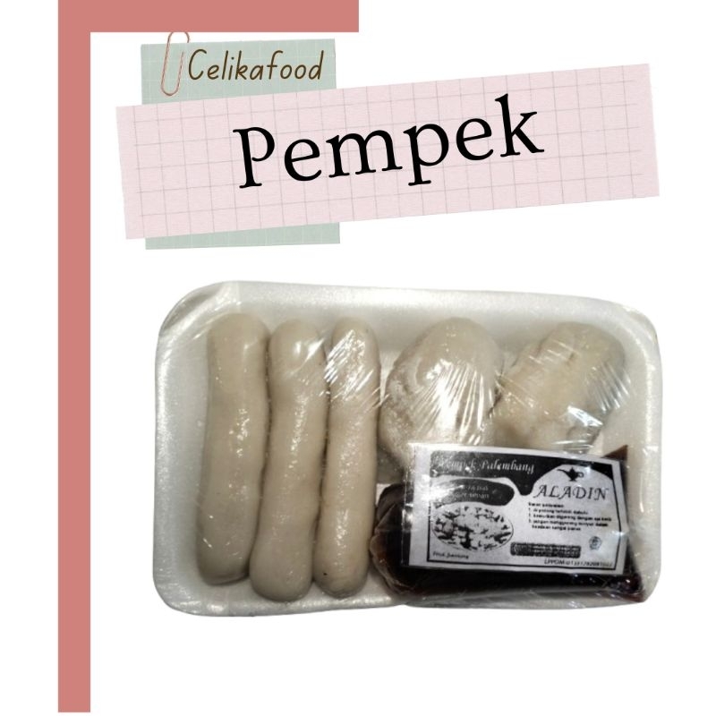 

Pempek Palembang Pempe Cuko Lenjer Kapal Selam