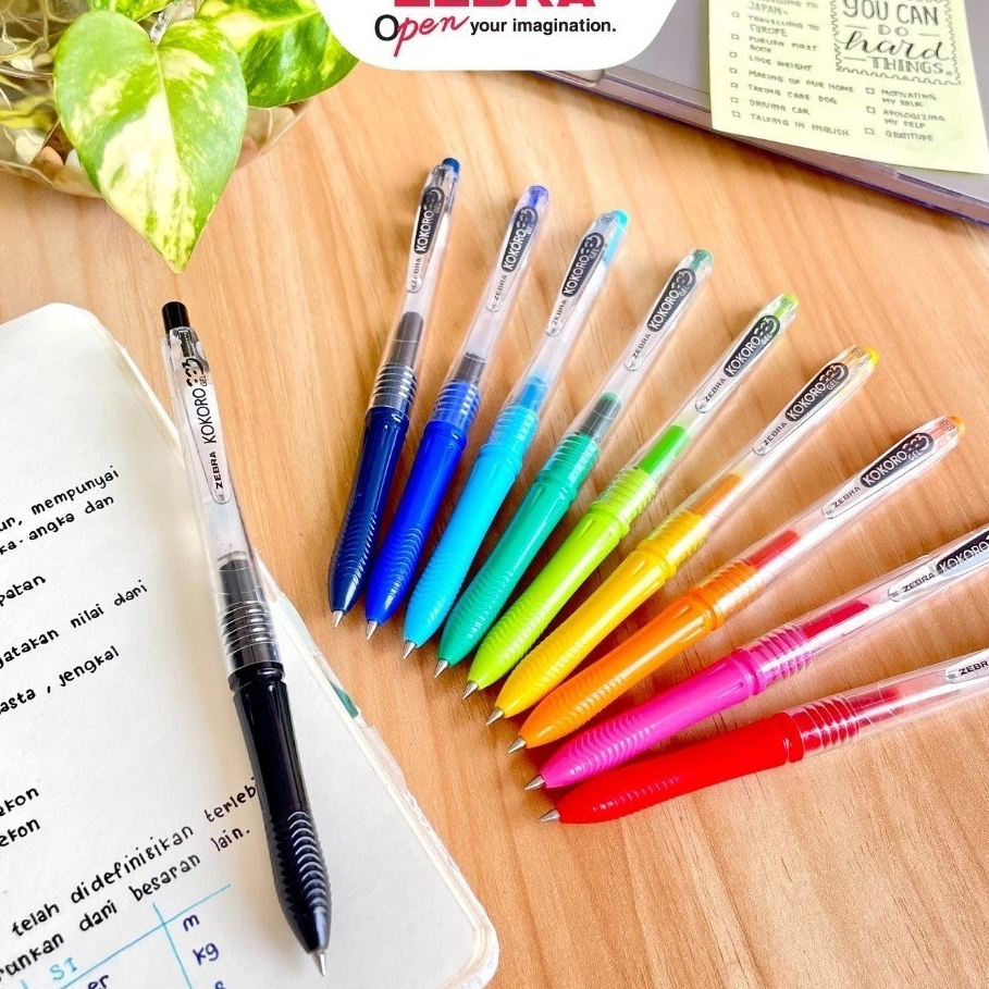 

Pulpen Gel Kokoro Zebra Kokoro Color 0,5mm Pulpen Gel Warna ( Juzzystationery )