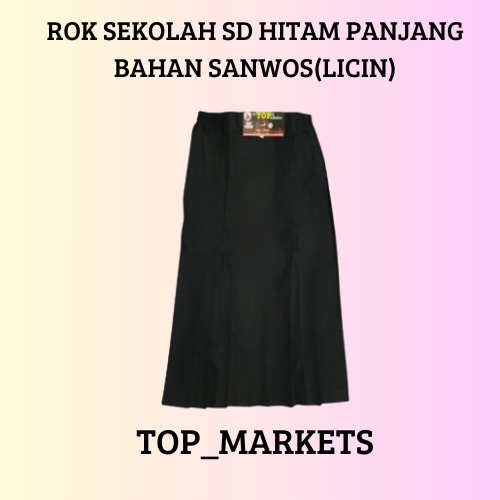 ROK HITAM  SEKOLAH SD SANWOS (BAHAN LICIN)
