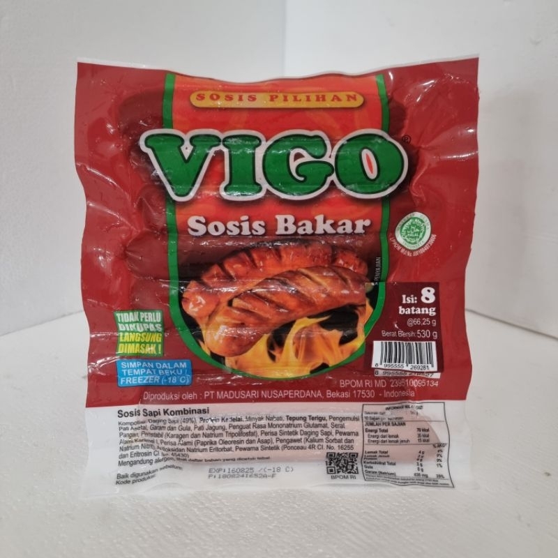 

Vigo Sosis Bakar uk Panjang isi 8