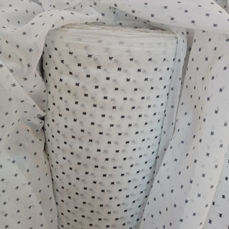 kain sifon uragiri - kain sifon motif timbul - kain chiffon uragiri - kain sifon rubia