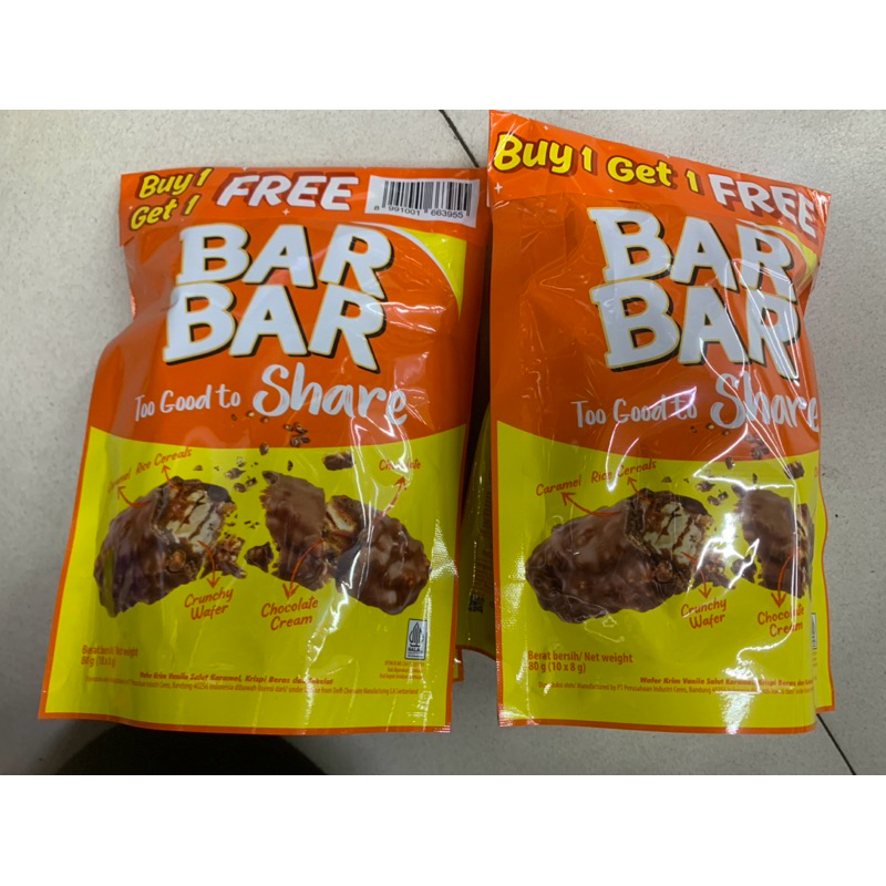 

BarBar Delfi coklat, Beli 1 Gratis 1