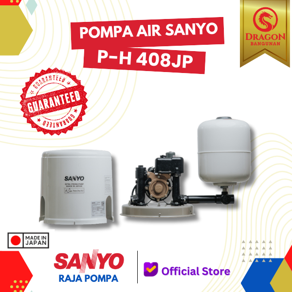 Pompa Sumur Dangkal Sanyo PH 408 JP (Pompa Dorong Sanyo)