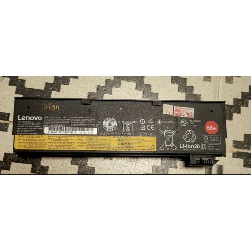 baterai laptop Lenovo Thinkpad