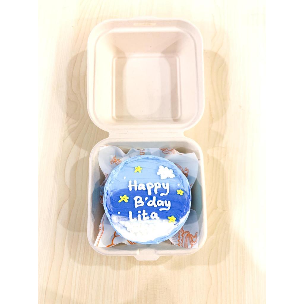 

Kue Ulang Tahun/Kue Mini/Kue Bento Blue/Kue Mini