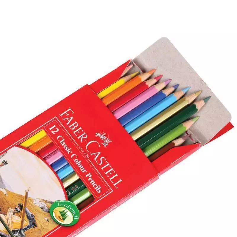 

Pensil Warna Faber-Castell 12 Classic Colour - panjang