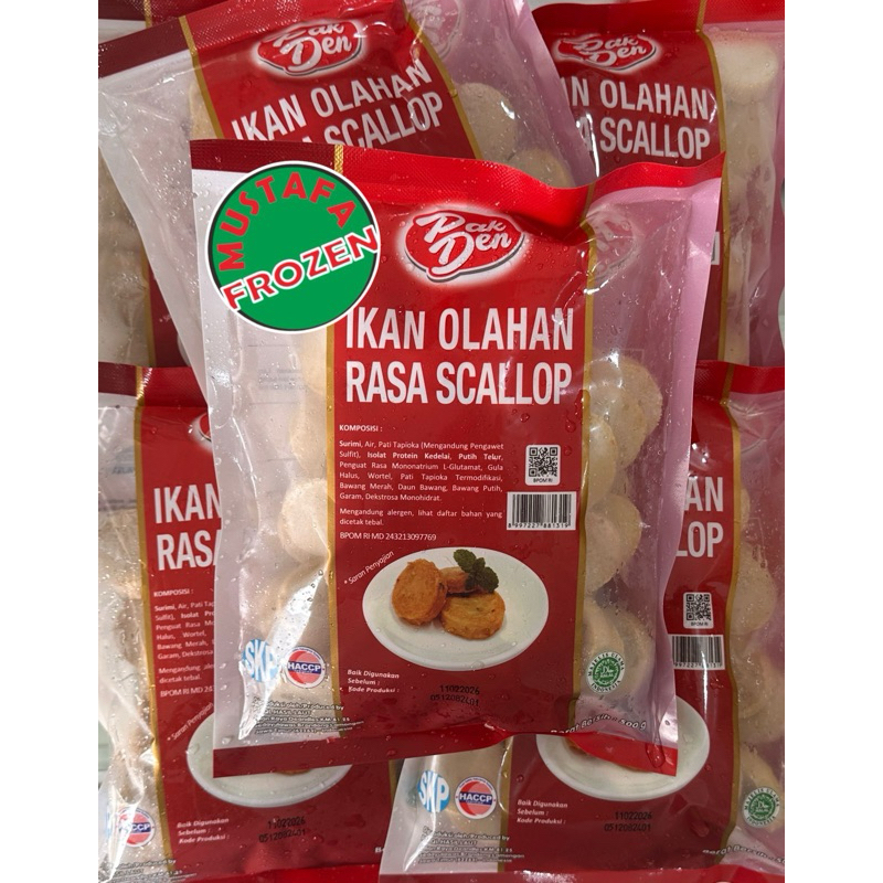 

Pakden Scallop 500gr