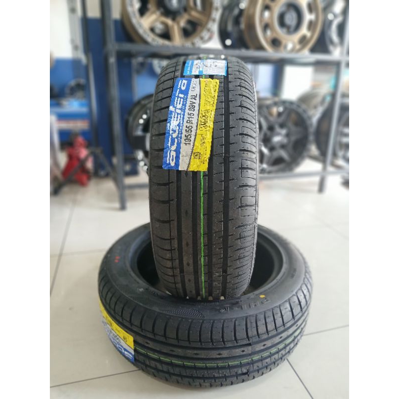 Ban Mobil Tubeless 195 55 R15 Accelera Standart Jazz ban ring15