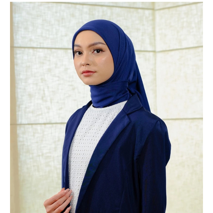 ZOYA DENIA SCARF SEGI EMPAT INCLUDE BOX SEGI EMPAT POLOS ZOYA