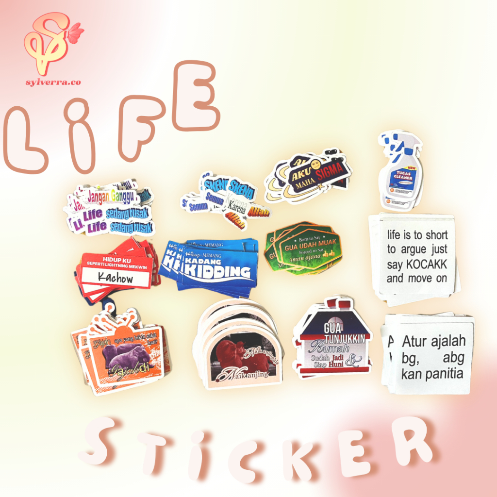 

LIFE STICKER PACK