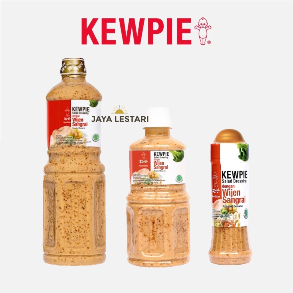 

Kewpie Salad Dressing Wijen Sangrai Roasted Sesame Botol (3 Ukuran)
