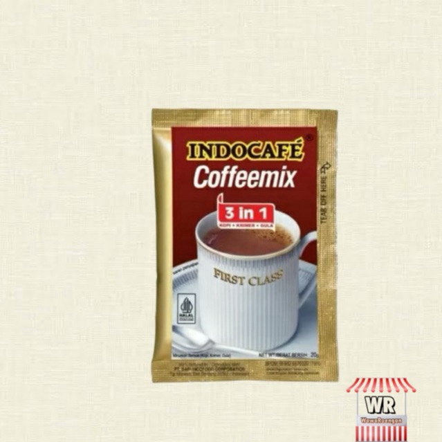 

Indocafe Coffeemix 3 In 1 Kopi instant Per 1pcs