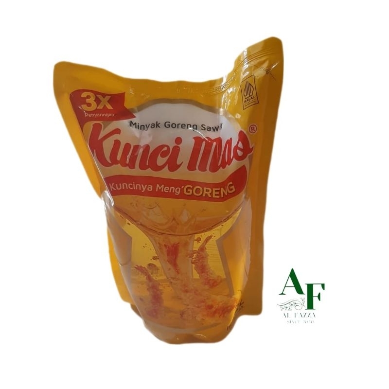 

KUNCI MAS Minyak goreng Pouch 900ML & 2L