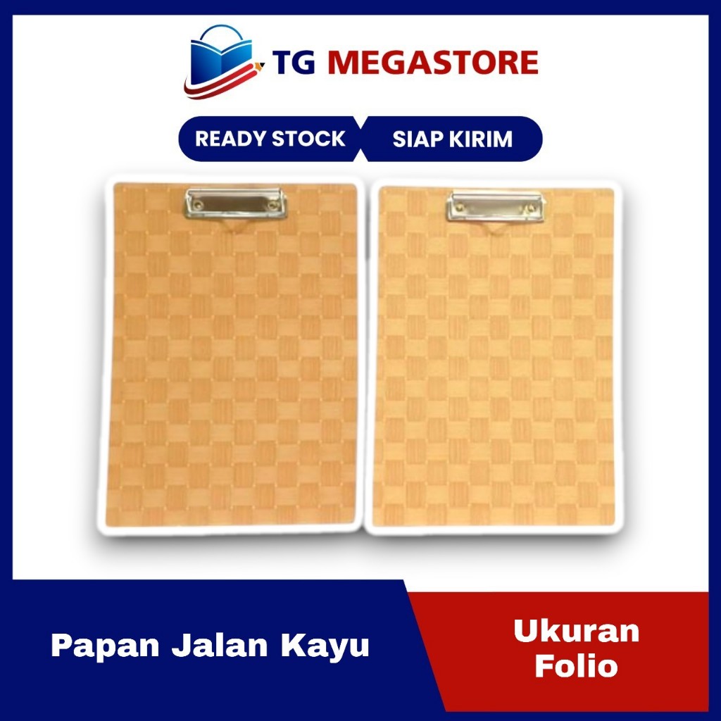 

Clip Board / Papan Jalan Kayu