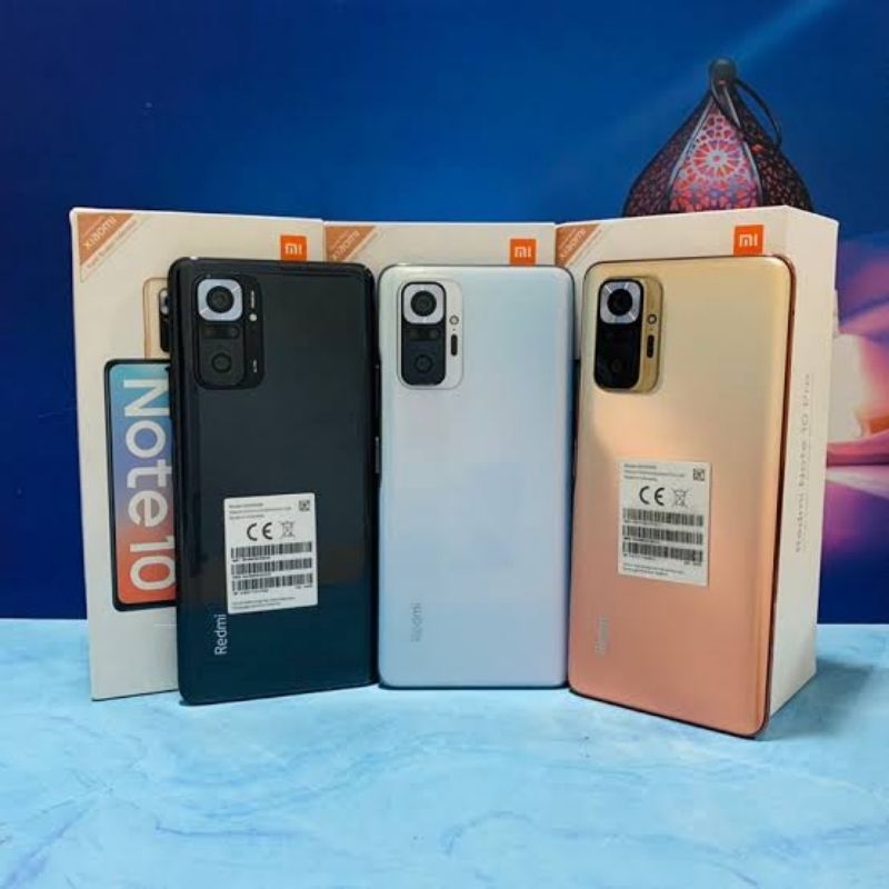 Redmi Note 10 Pro 8/128~6/128~4/128GB Second Fullset