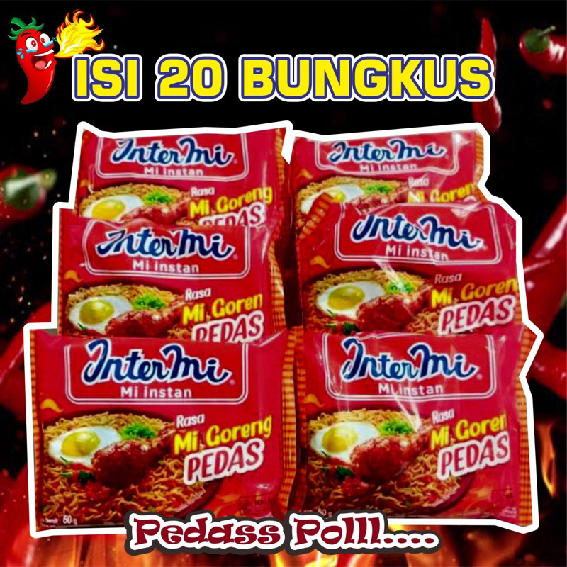 

INTERMI PEDAS ISI 20 PCS