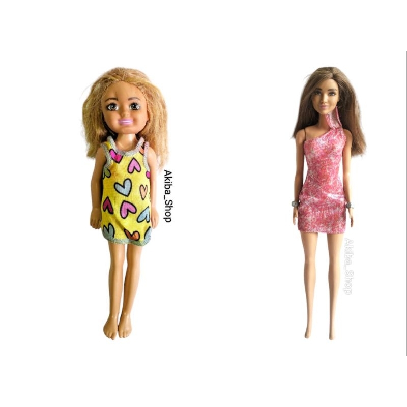 Barbie Chelsea, Barbie Glitz Doll, Barbie Ballerina Original Mattel, Standee Bayi Barbie Mermaid Bon