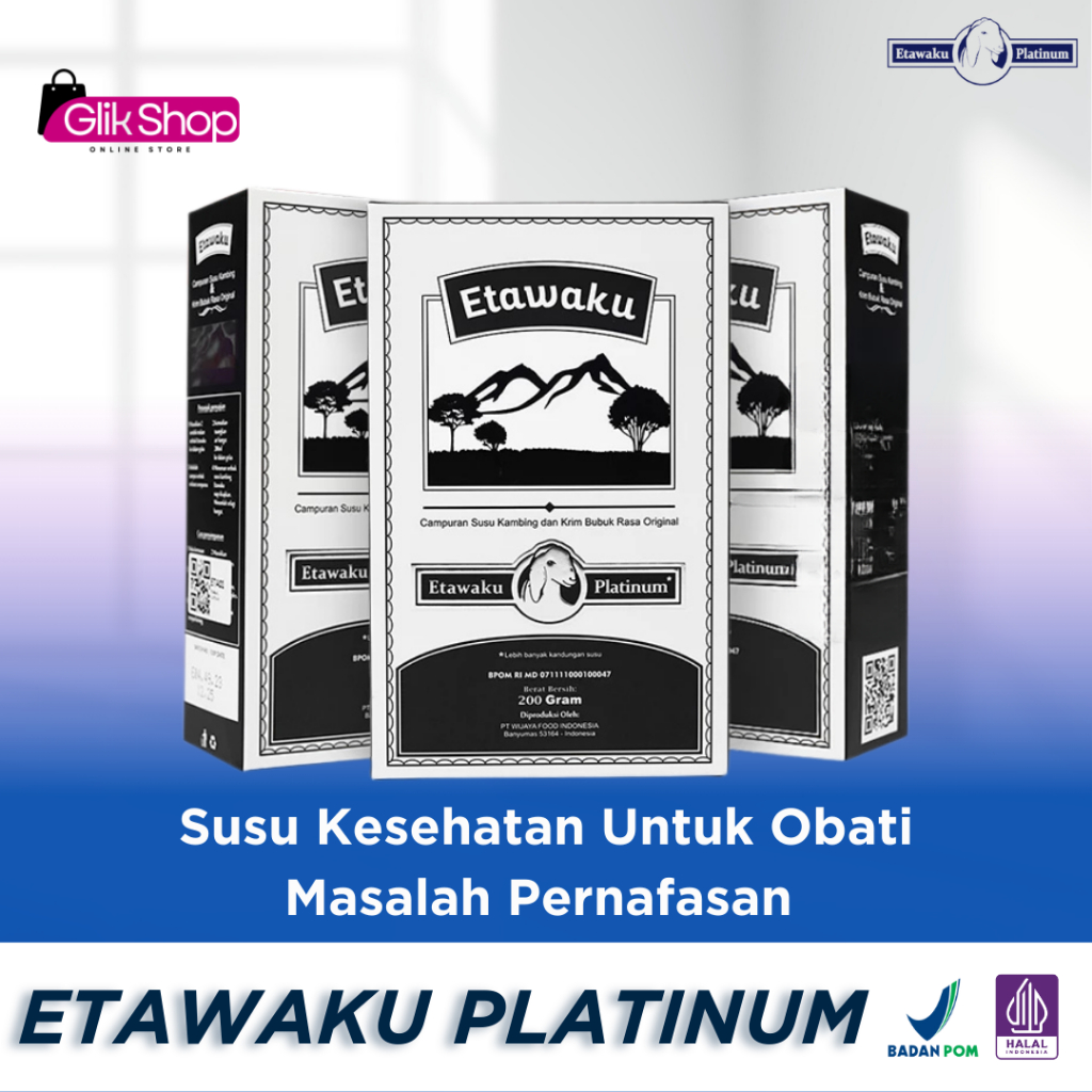 

Etawaku Susu - Susu Kambing Murni & Krimer Bubuk Paket 3 Box