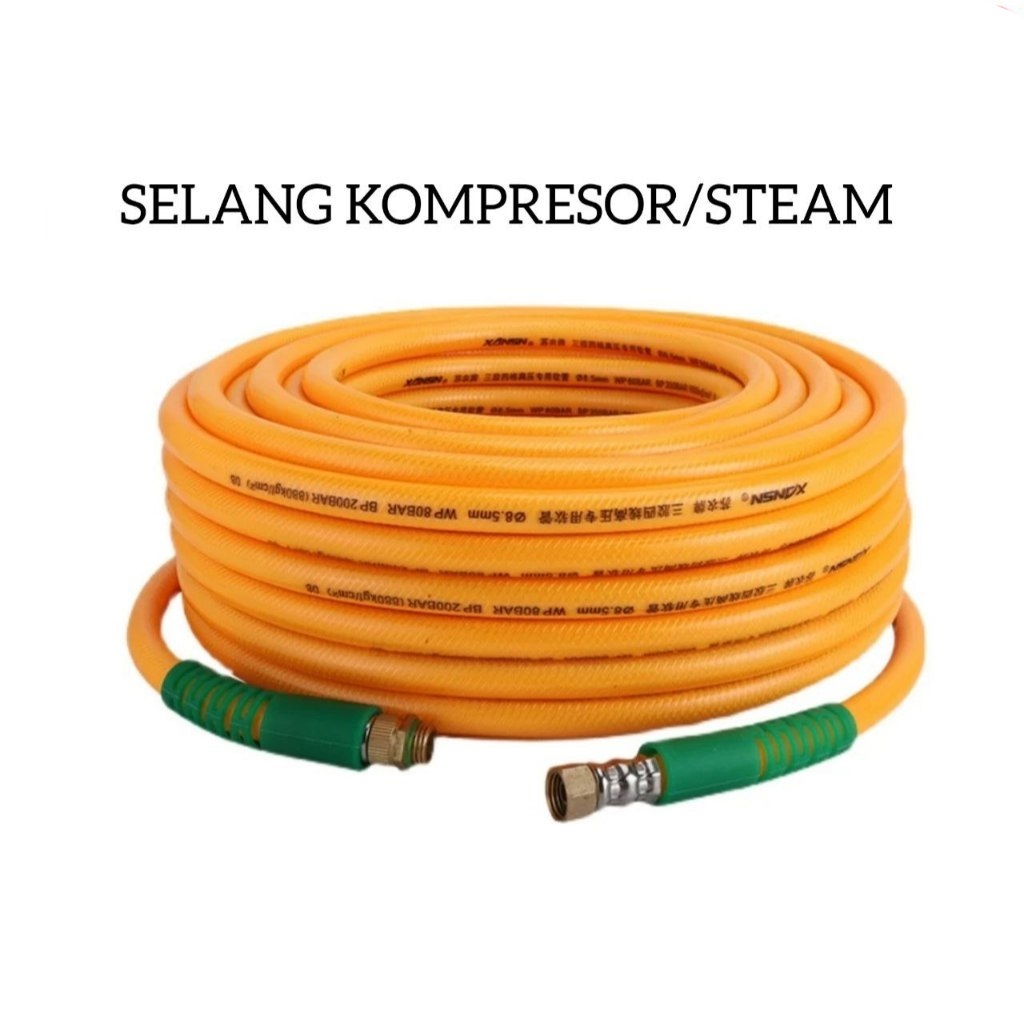 Selang Kompresor Hijau 10 Meter Selang Kompresor Angin Selang Kompresor Air
